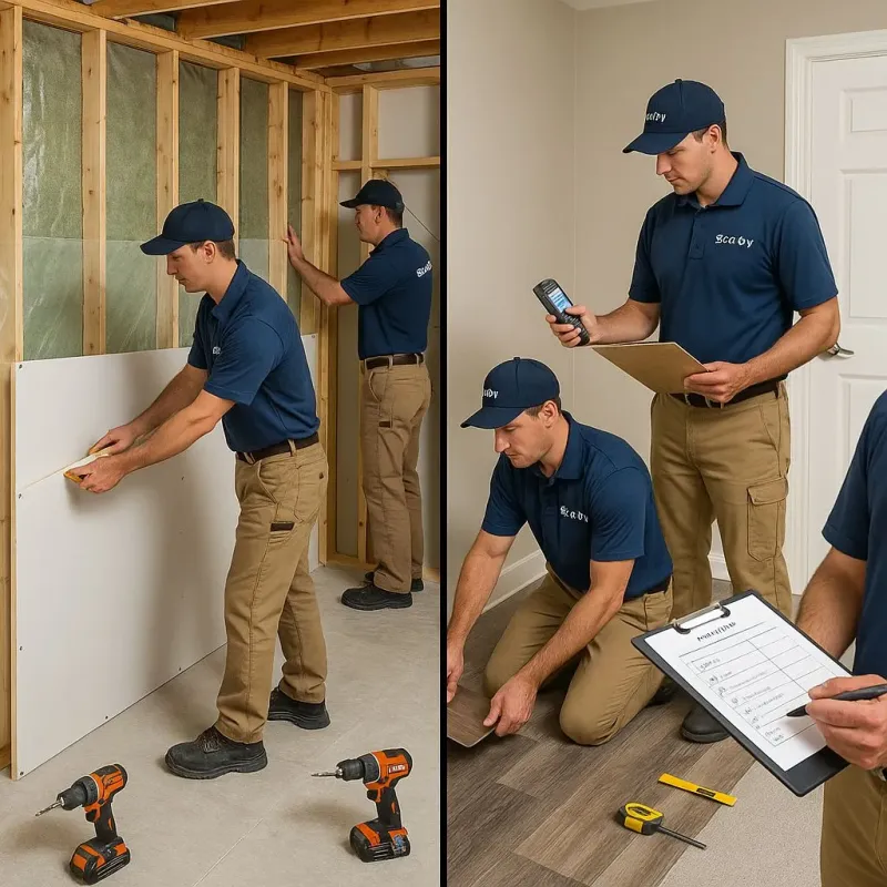 Repairs and Reconstruction process in Brundidge, AL